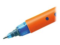 STABILO worker®+ Tintenroller orange 0,3 mm, Schreibfarbe: blau, 1 St.