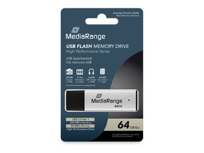 MEDIARANGE HIGH PERF USB STICK 64GB