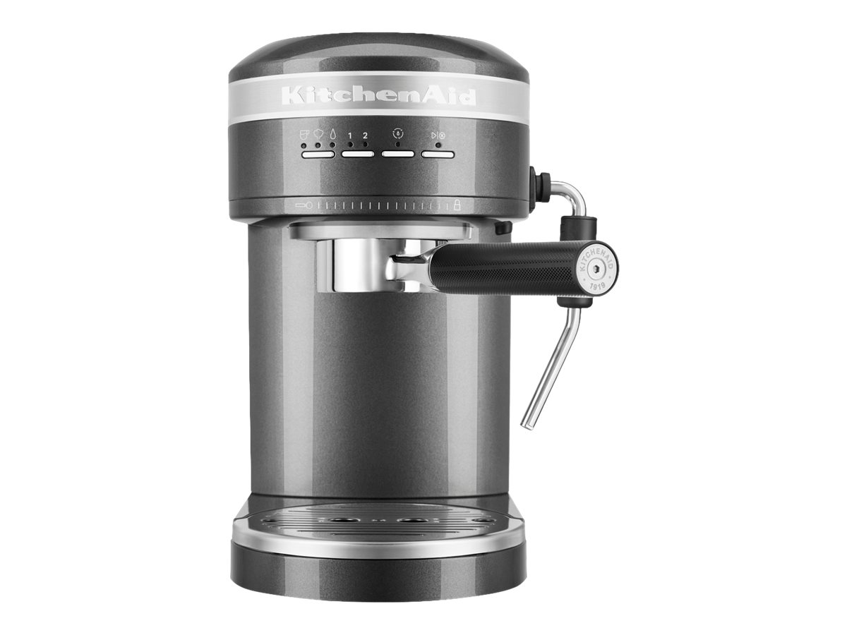 5KES6503EMS Espressomaschine - Artisan- Medaillon silber