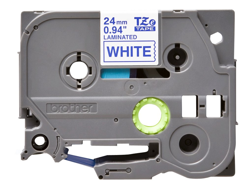 TZE253 BROTHER PTOUCH 24mm WEISS-BLAU