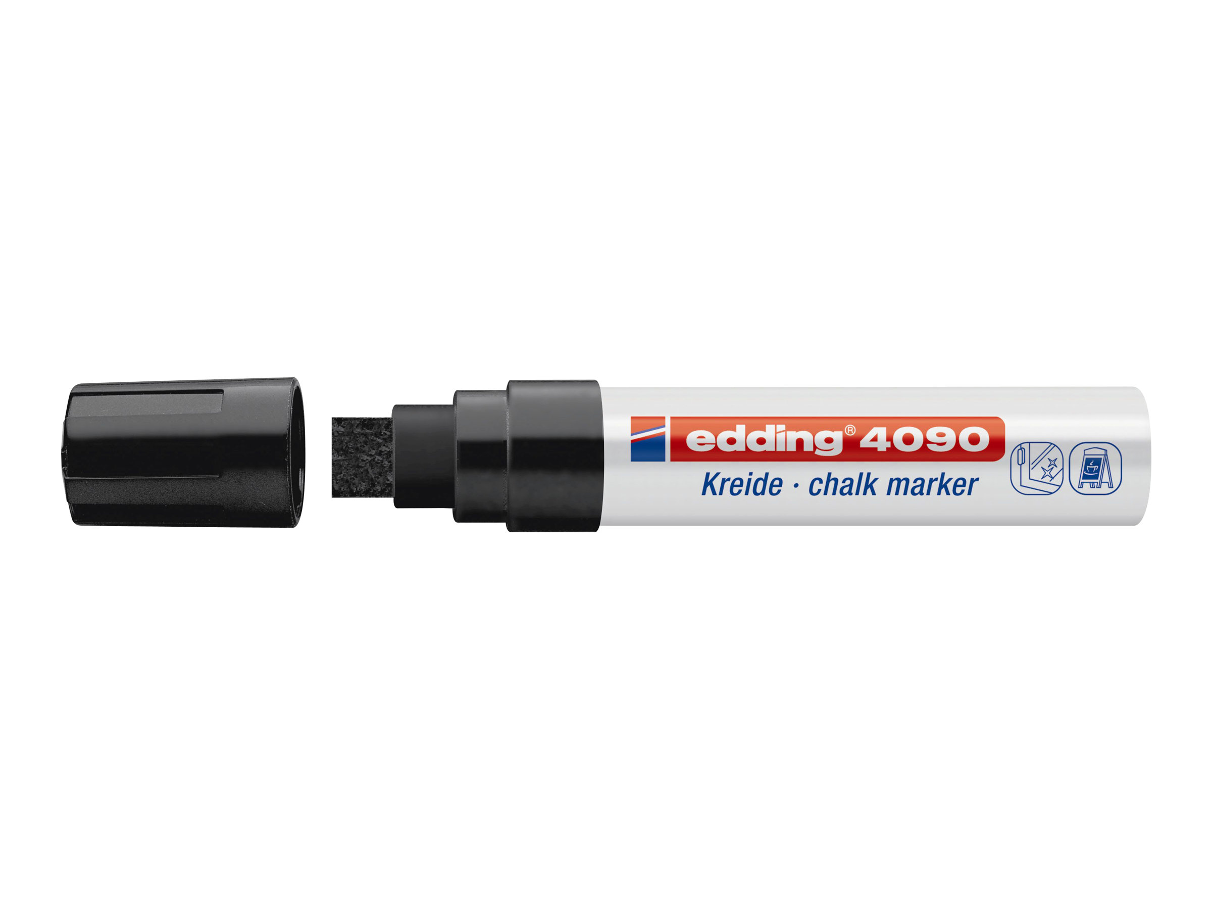 edding 4090-4999 Kreidemarker farbsortiert 4,0 - 15,0 mm, 4 St.