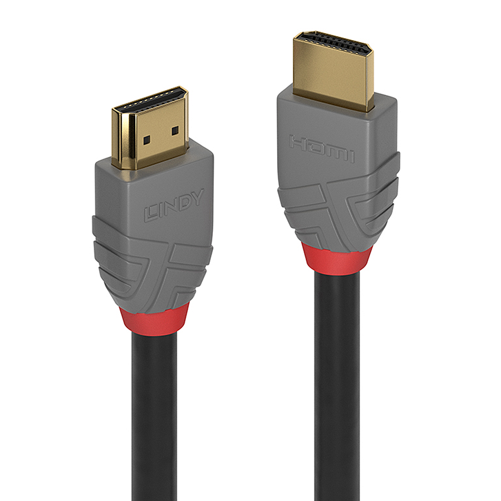 LINDY 5m HDMI High Speed HDMI Kabel Anthra Line