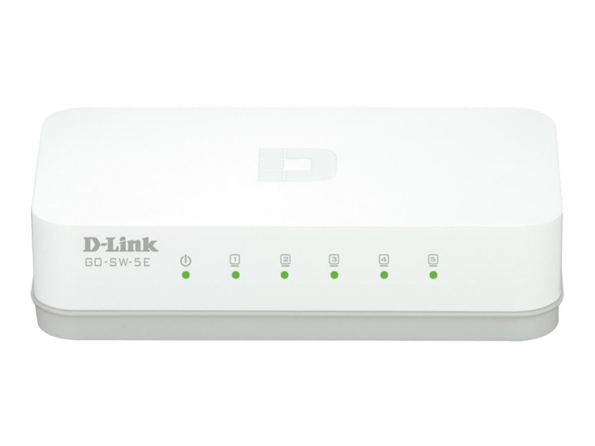 D-LINK GO-SW-5E 5?Port Fast Ethernet Easy Desktop Switch