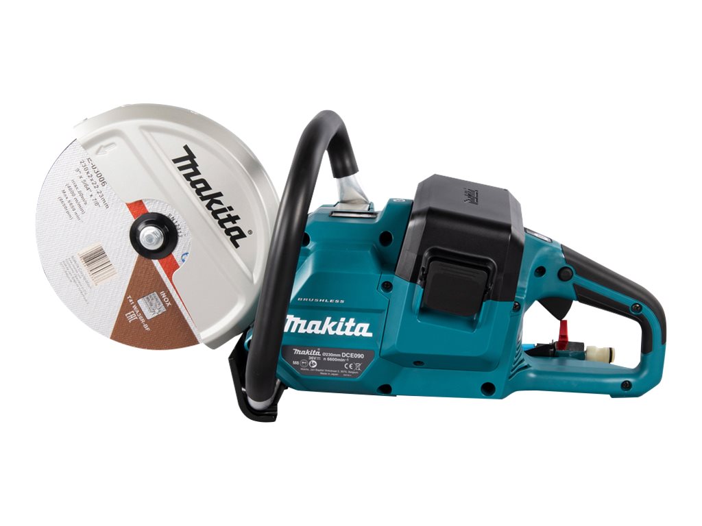 makita DCE090ZX1 Akku-Trennschleifmaschine 2x 18,0 V, ohne Akku