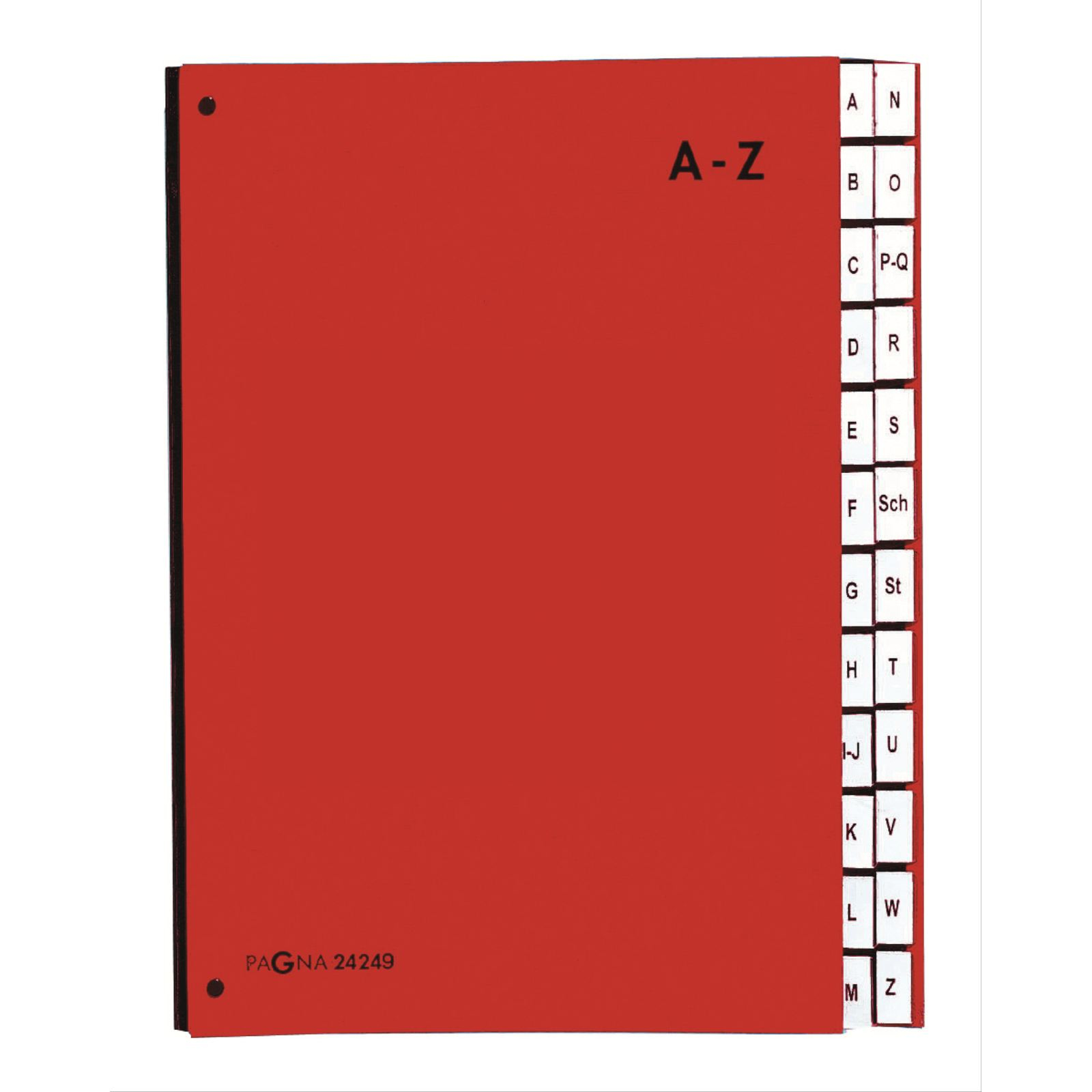 PAGNA Pultordner A-Z rot PAGNA Pultordner A-Z rot