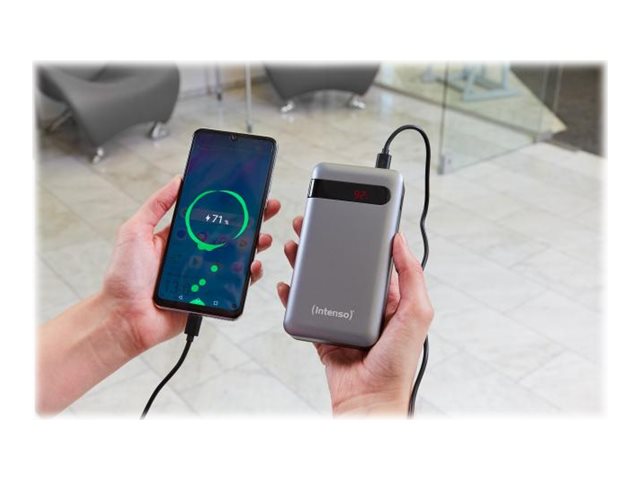 Intenso PD10000 Powerbank 10.000 mAh anthrazit Intenso PD10000 Powerbank 10.000 mAh anthrazit
