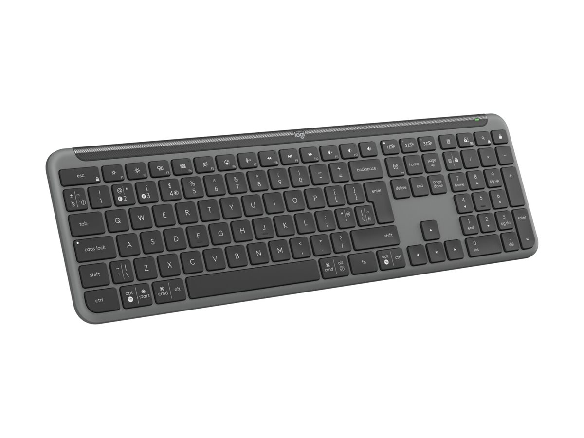 Logitech Signature Slim K950 Tastatur kabellos graphit