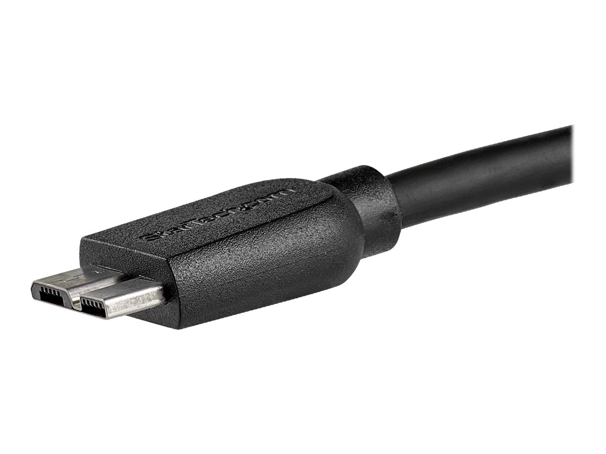 STARTECH.COM Slim Micro USB 3.0 Cable - M/M - 2m 6ft