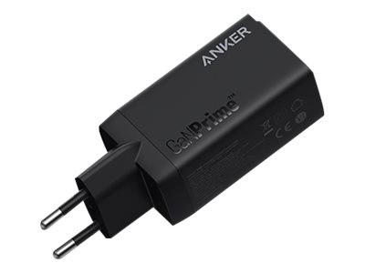 ANKER 735 GaNPrime 65W Charger schwarz 2x USB-C 1x USB-A PowerIQ 4.0 bis drei Geräte gleichzeitig laden