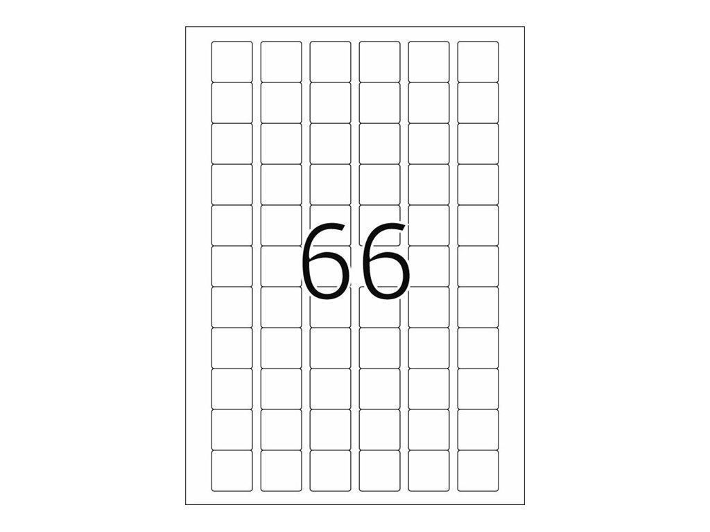 1.650 HERMA Etiketten 8831 weiÃ 25,4 x 25,4 mm