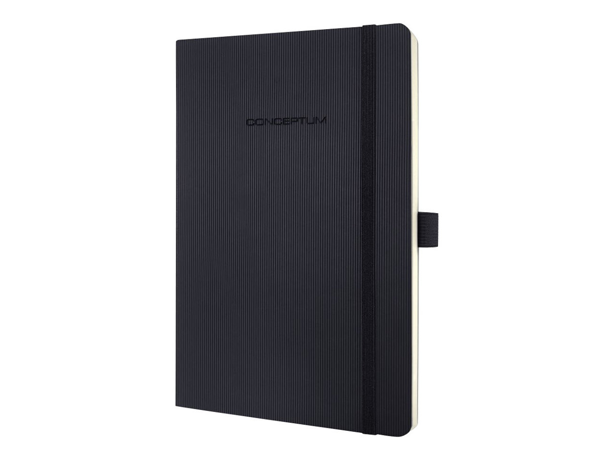 SIGEL Notizbuch Conceptum® ca. DIN A5 kariert, schwarz Softcover 194 Seiten SIGEL Notizbuch Conceptum® ca. DIN A5 kariert, schwarz Softcover 194 Seiten