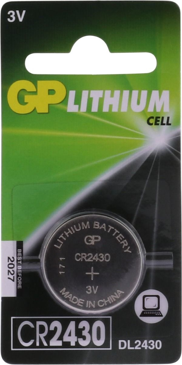 GP Knopfzelle CR2430 3,0 V