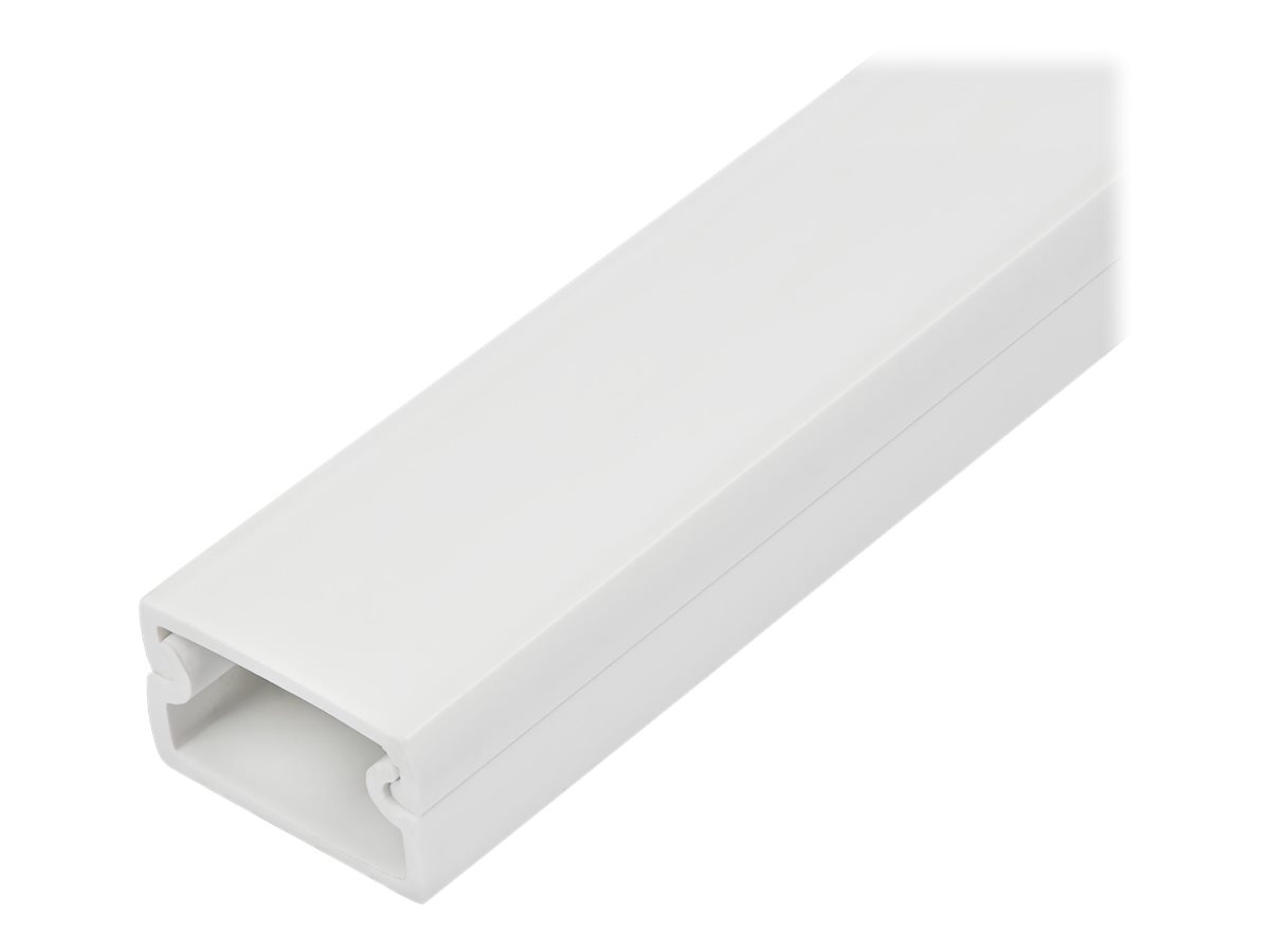 STARTECH.COM 1m Kabelkanal Selbstklebend 19x11mm PVC - Sockelleiste/Wandkabelkanal -bis zu 12 Kabel - UL geprüft STARTECH.COM 1m Kabelkanal Selbstklebend 19x11mm PVC - Sockelleiste/Wandkabelkanal -bis zu 12 Kabel - UL geprüft