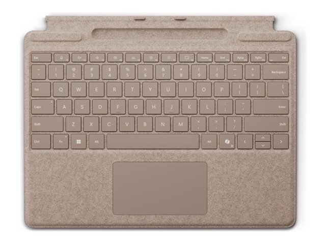 MICROSOFT Surface Pro Keyboard mit Stiftaufbewahrung Graubeige (P)