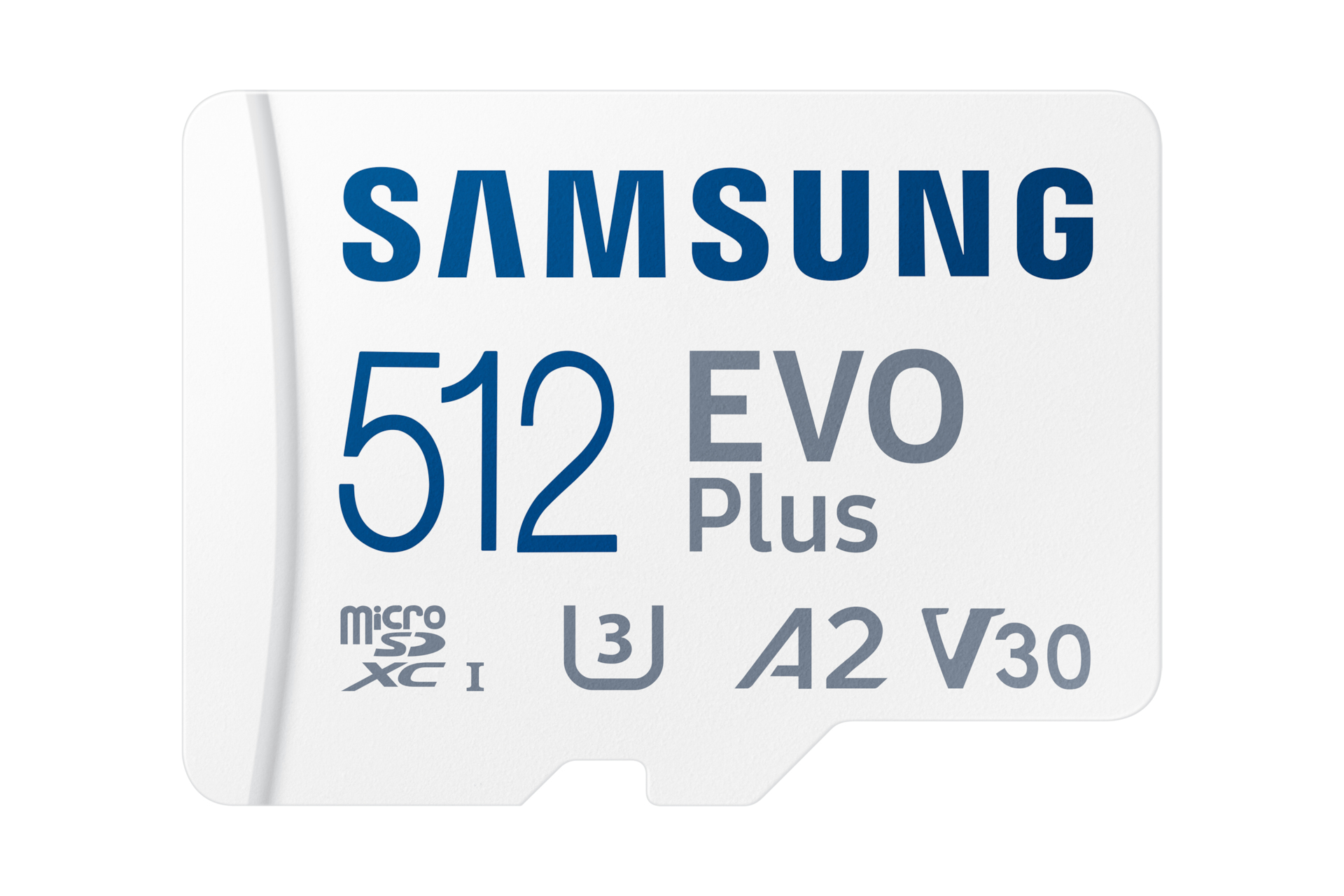 SAMSUNG EVO PLUS microSD 512GB 2024 inkl SD Adapter Speicherkarte UHSI U3 Full HD 4K UHD 160 MBs Lesen