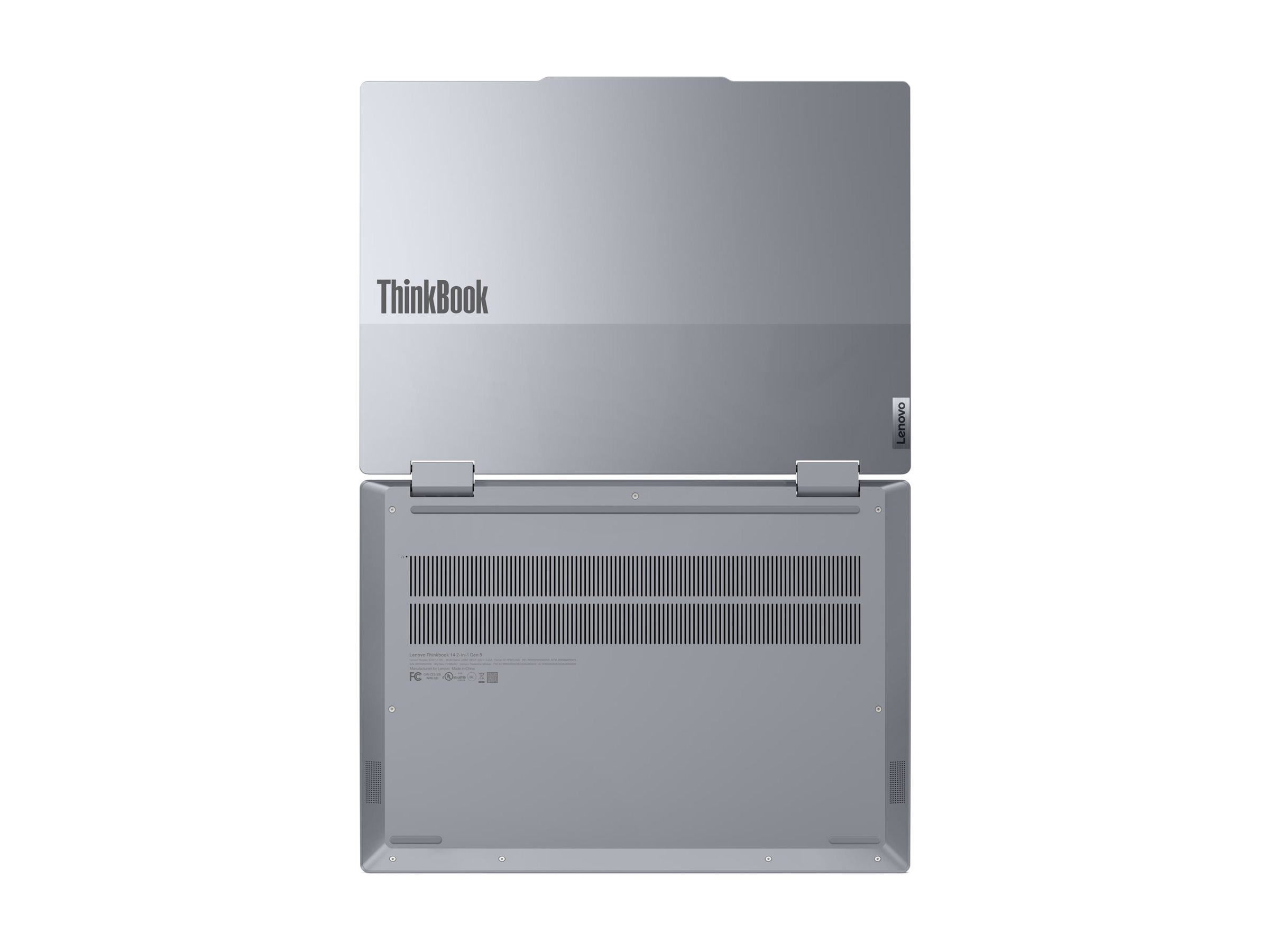 LENOVO ThinkBook 14 2-in-1 G5 Intel Core Ultra 5 225U 35,56cm 14Zoll Touch WUXGA 16GB 512GB SSD UMA W11P No WWAN TopSeller Luna Grey