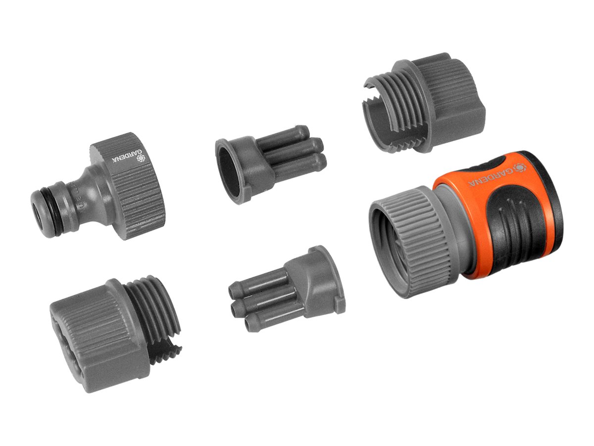 GARDENA Gartenschlauchadapter Schlauch-Regner-Anschlussset GARDENA Gartenschlauchadapter Schlauch-Regner-Anschlussset