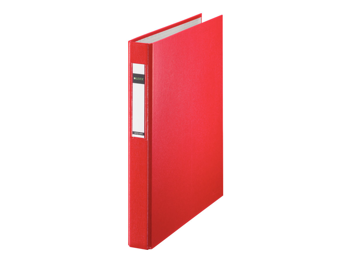 LEITZ 4210 Ringbuch 2-Ringe rot 4,0 cm DIN A4 LEITZ 4210 Ringbuch 2-Ringe rot 4,0 cm DIN A4