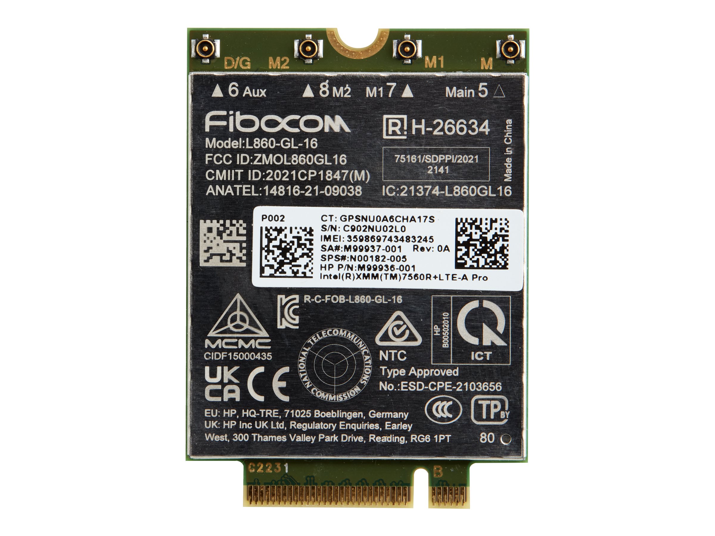 HP 4G LTE-AP WWAN HP 4G LTE-AP WWAN