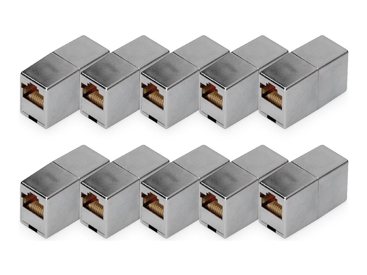 DIGITUS CAT 5e, Klasse D, RJ45 Modular Kupplung - 10 Stk.