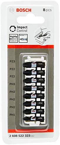 BOSCH BitSet Pro Impact, 8teilig