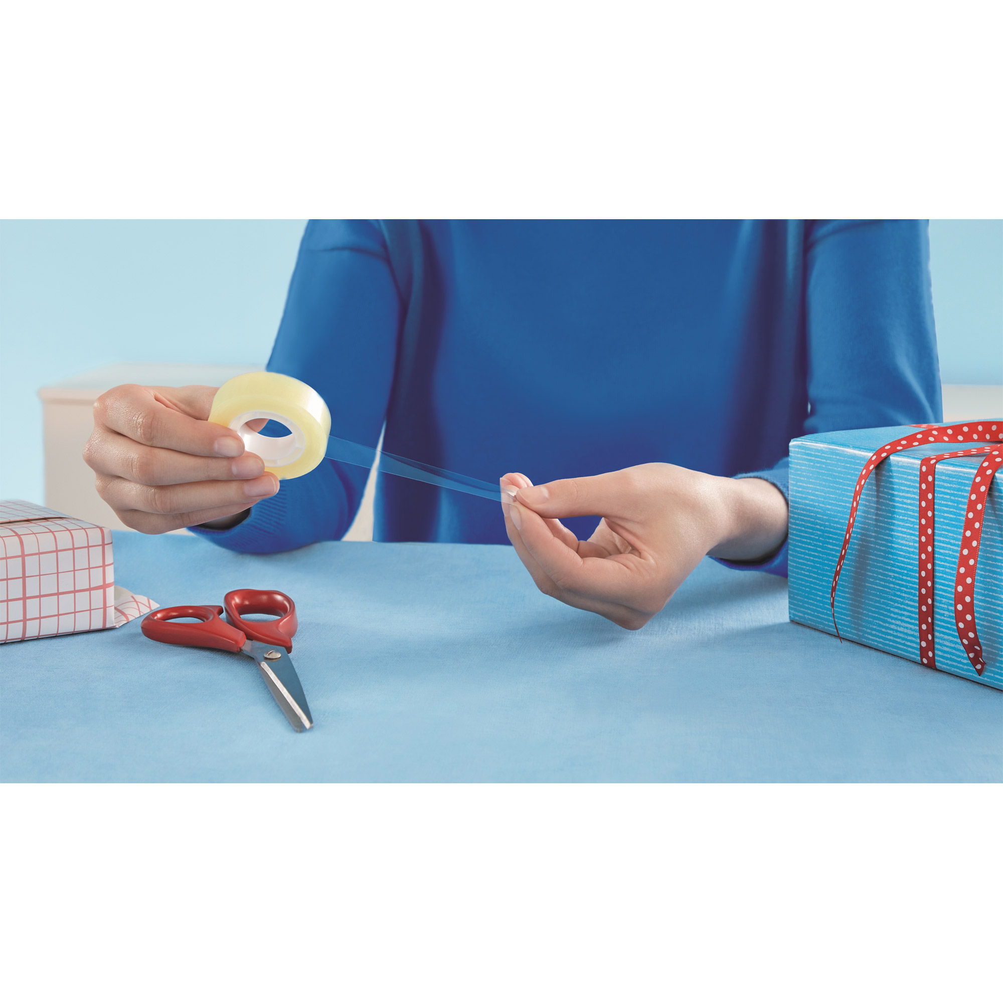 tesa STANDARD Klebefilm transparent 15,0 mm x 10,0 m 10 Rollen