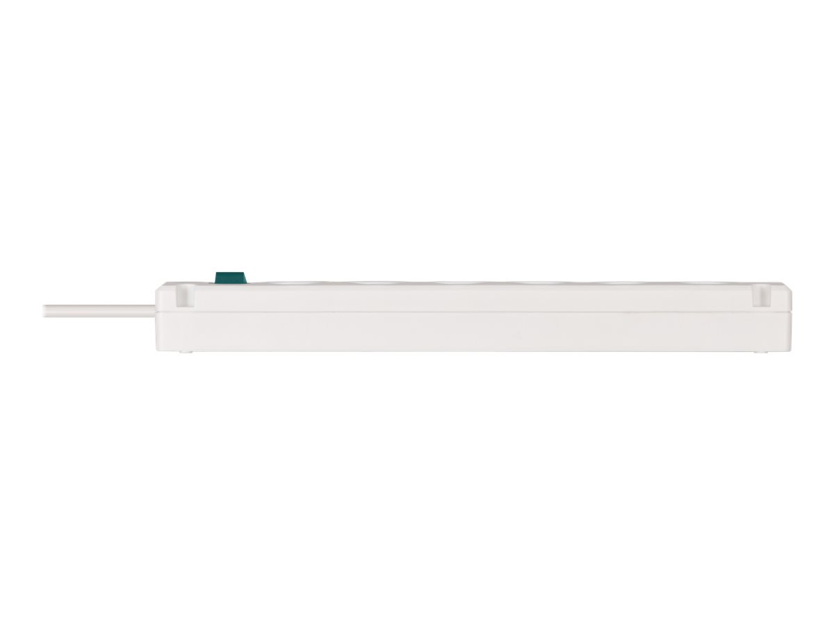Brennenstuhl Bremounta Steckdosenleiste 5-fach + 2x USB-A weiss 3m mit Schalter