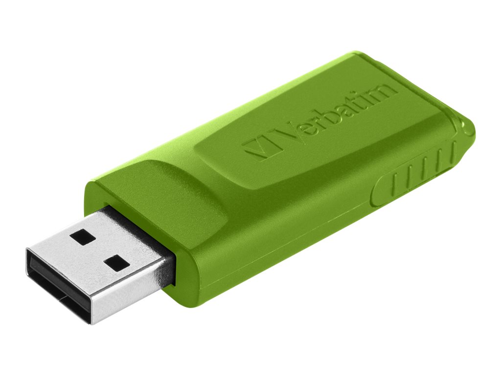 Verbatim Slider 16 GB Blau Rot Grün (Packung 3)