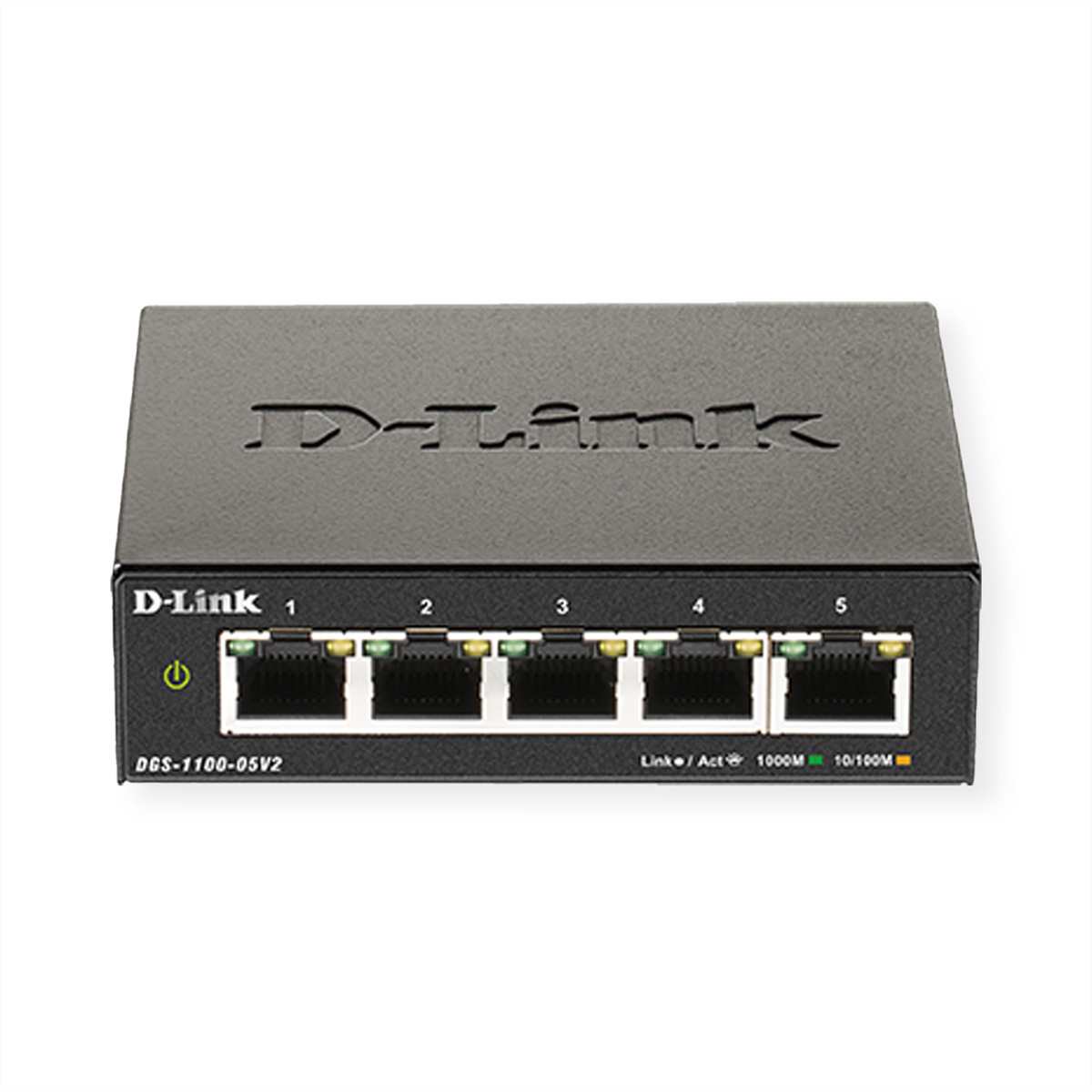 D-Link DGS-1100-05V2 5-Port Gigabit Smart Switch