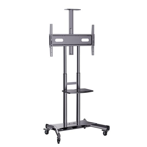 HAGOR HP Twin Stand HD mobiles Standsystem fuer 140-218cm screen inkl Ablage und Kamerahalterung Traglast 90kg max VESA 800x500mm