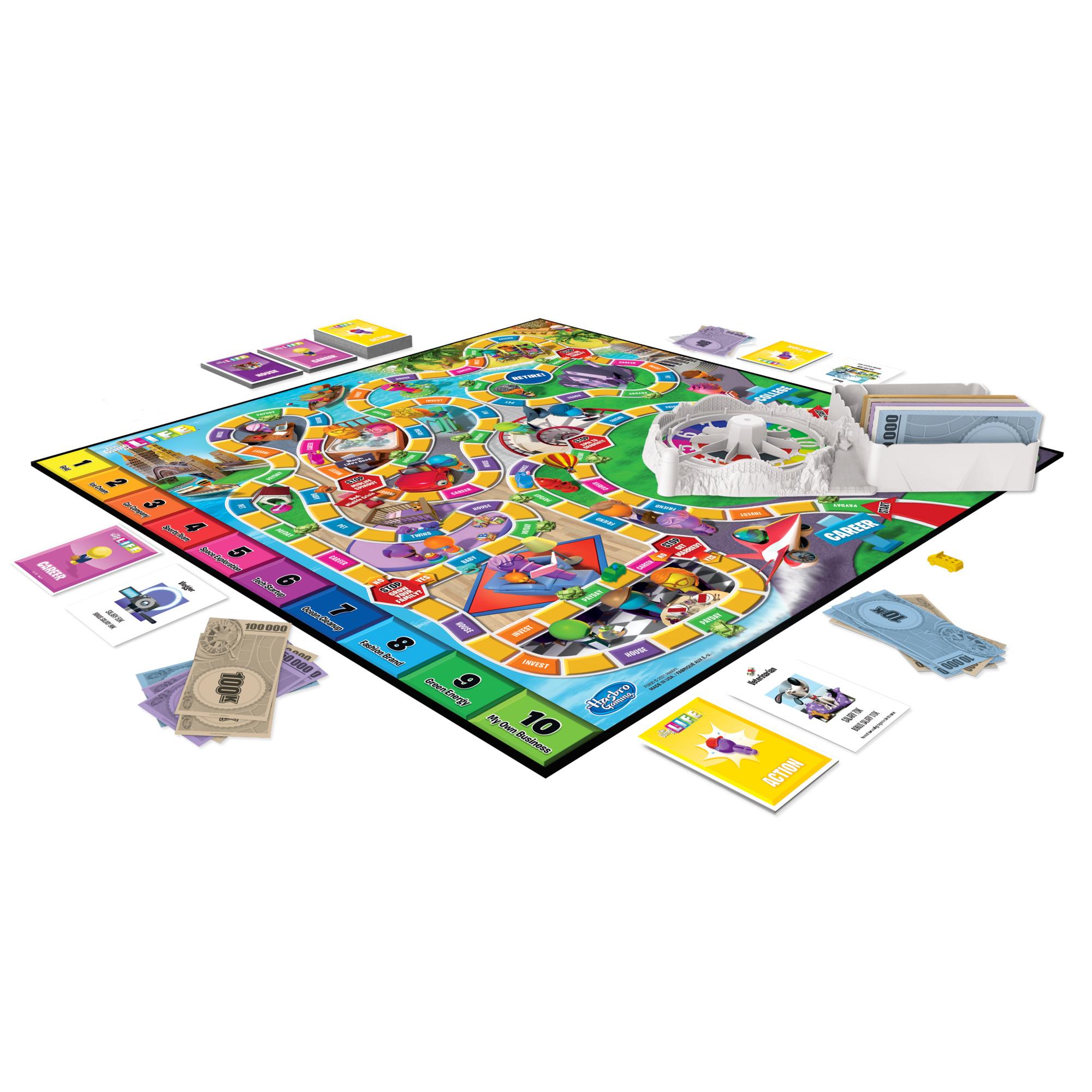 Hasbro Spiel des Lebens Brettspiel, 1 St
