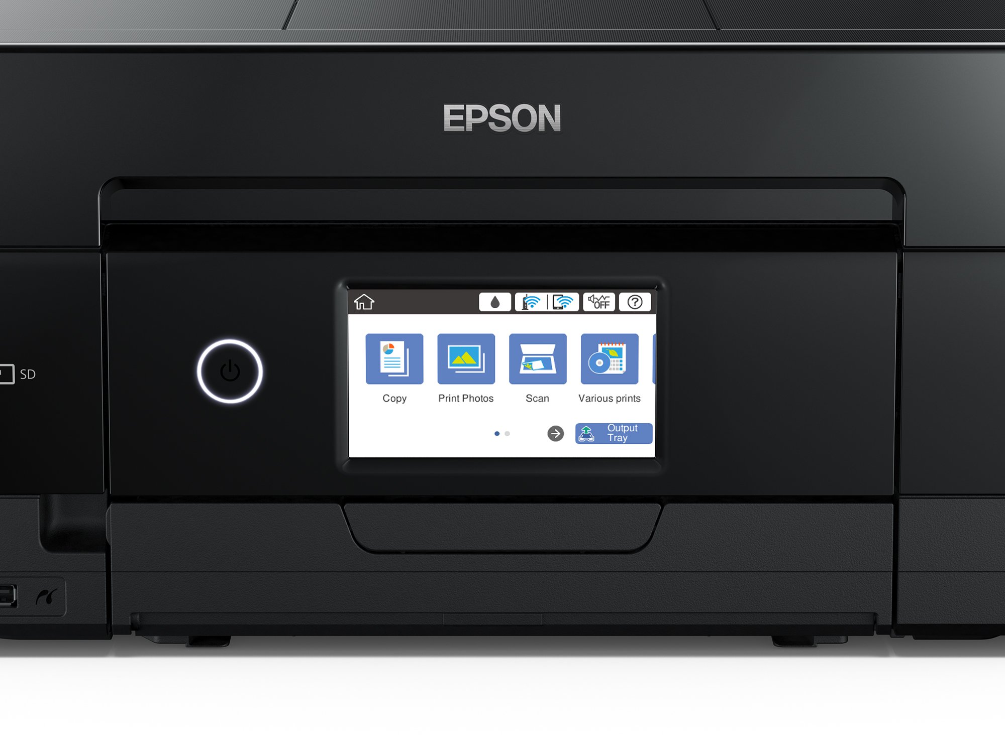EPSON Expression Premium XP7100 3 in 1 TintenstrahlMultifunktionsdrucker schwarz