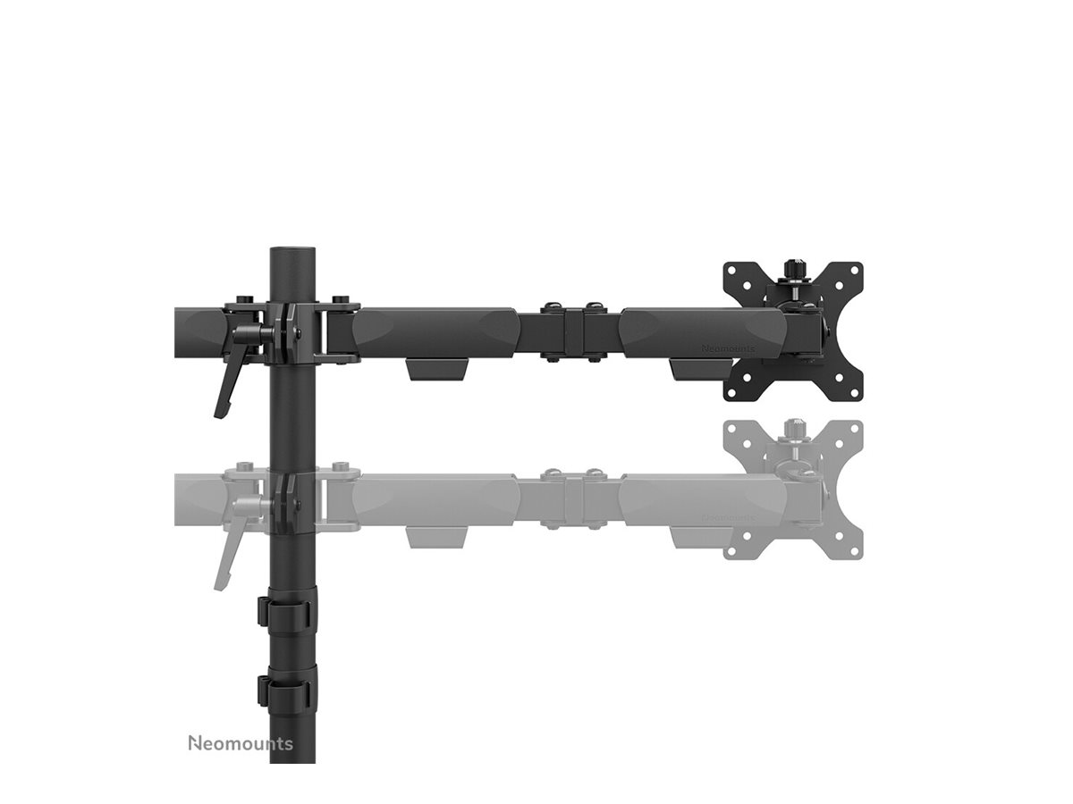NEOMOUNTS NERO Double Flat Screen Desk Mount