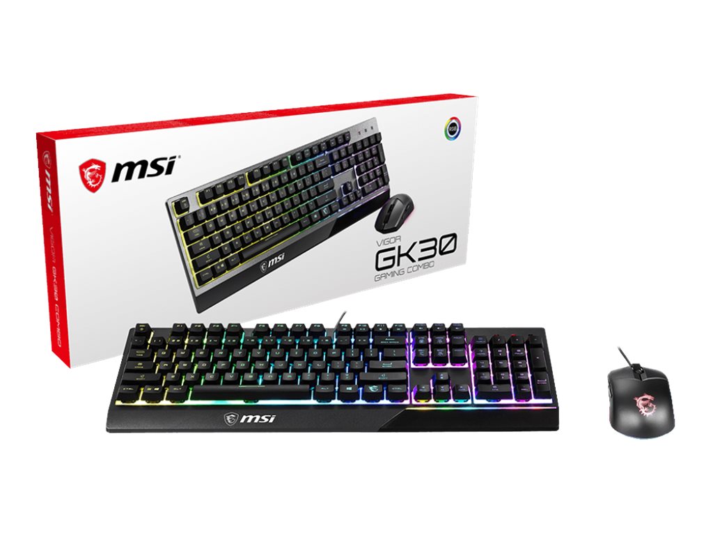 MSI Vigor GK30 DE Combo Gaming Tastatur und Maus (P)