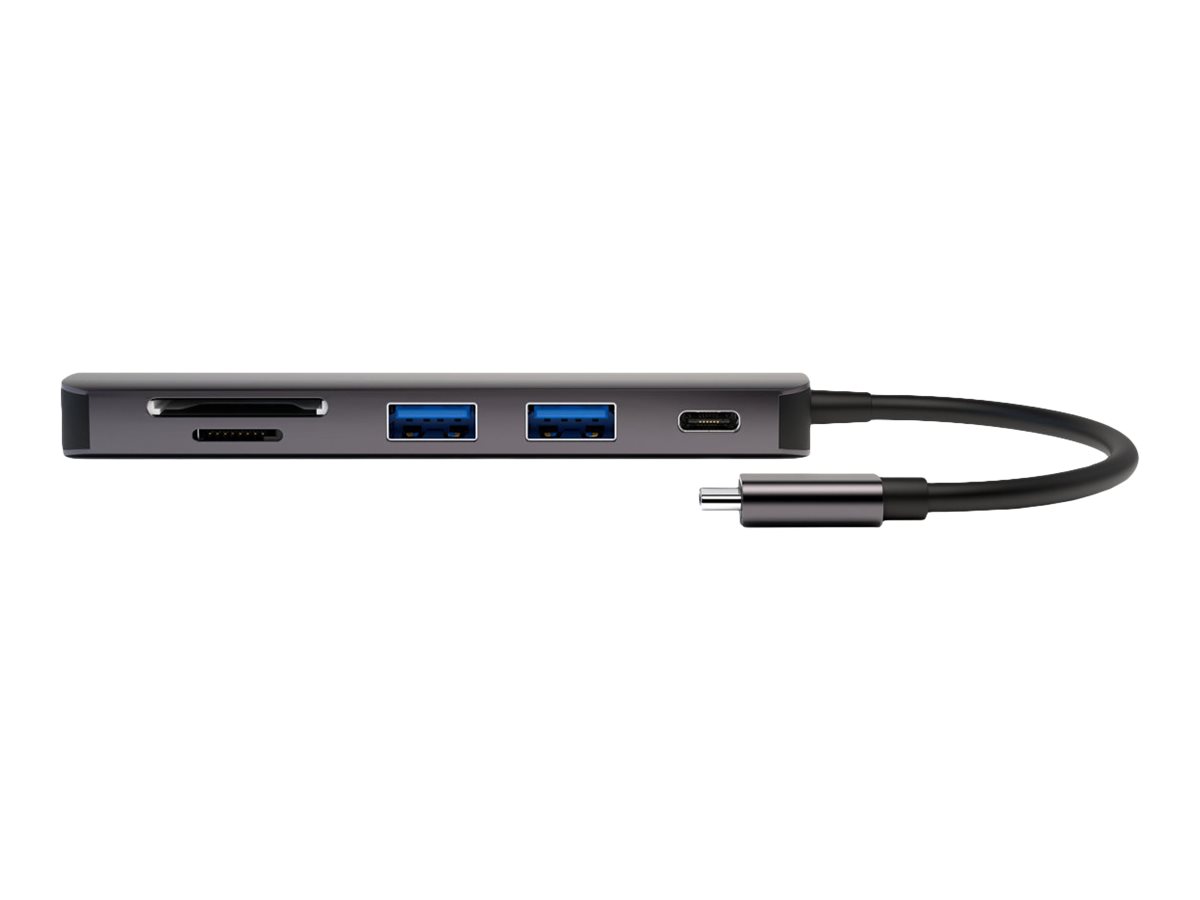4smarts 6in1 Hub mit DeXFunktion, spacegrau