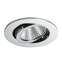Brumberg LED-Deckeneinbaustrahler 350mA 7W 2700K rund 30° chrom Brumberg LED-Deckeneinbaustrahler 350mA 7W 2700K rund 30° chrom