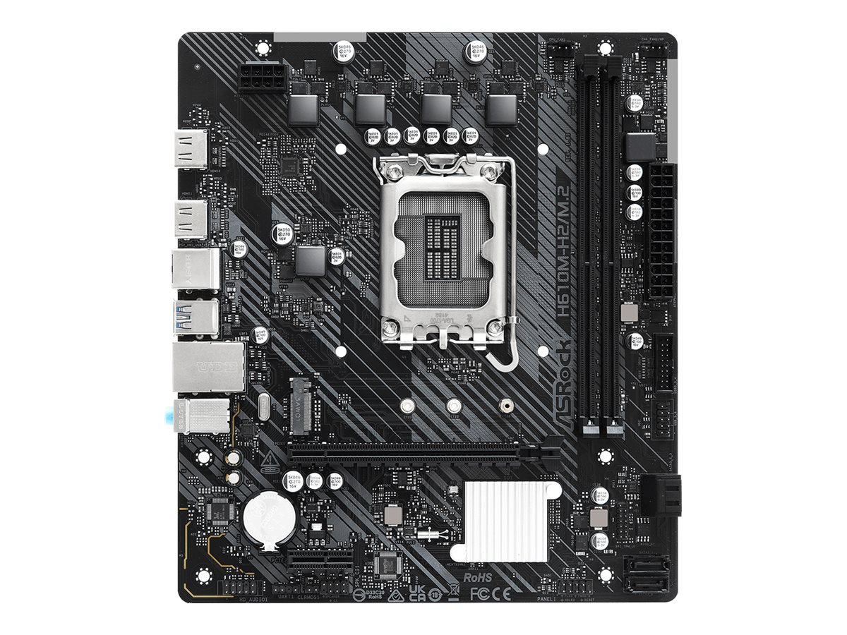 ASROCK H610MH2M2 DDR4 S1700 mATX Intel H610 2xHDMI retail