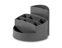 HAN Schreibtisch-Organizer RONDO KARMA oeko-grau 100% Recyclingmaterial 9 Faecher 14,0 x 14,0 x 10,9 cm HAN Schreibtisch-Organizer RONDO KARMA oeko-grau 100% Recyclingmaterial 9 Faecher 14,0 x 14,0 x 10,9 cm