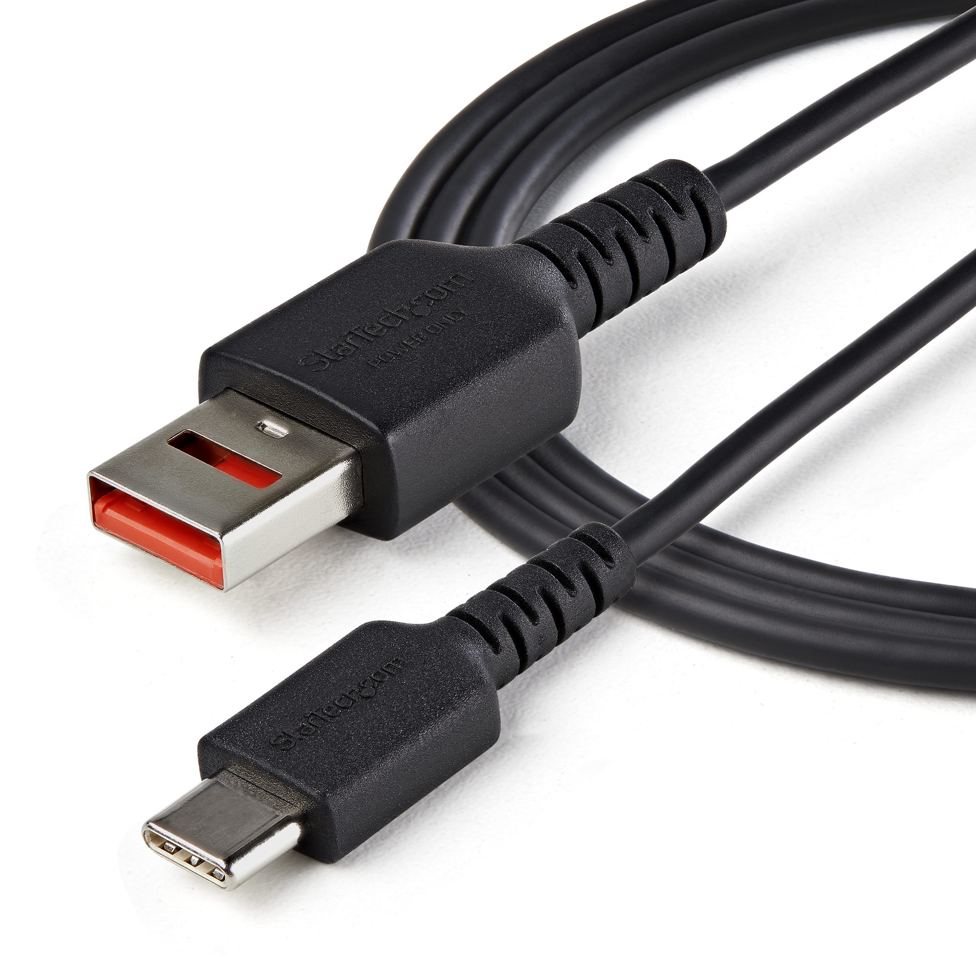 STARTECHCOM 1m USB data blocker cable USBA to USBC Safe charging cable no data transfer for mobile phonetablet