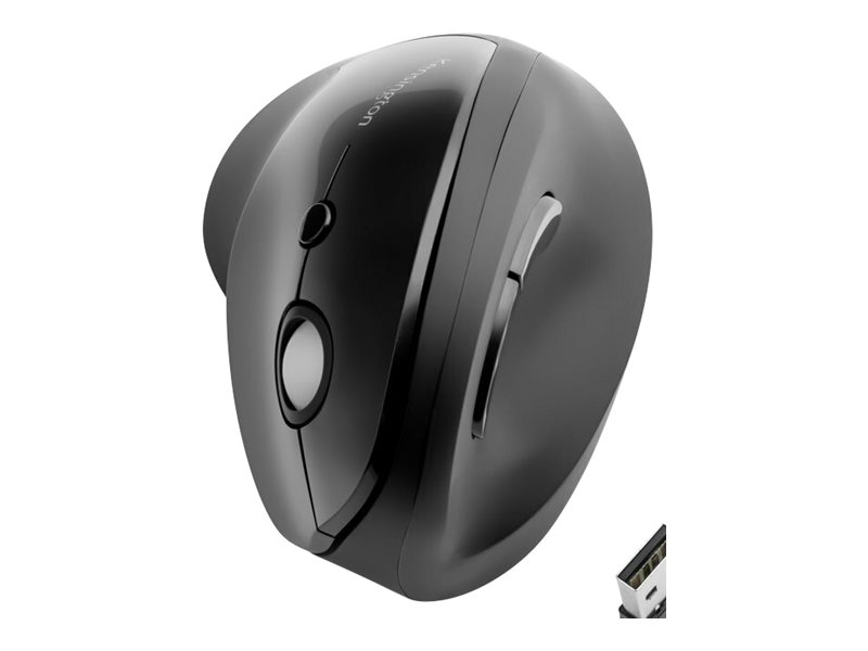 KENSINGTON Pro Fit Ergo Vertikale Funkmaus Schwarz KENSINGTON Pro Fit Ergo Vertikale Funkmaus Schwarz