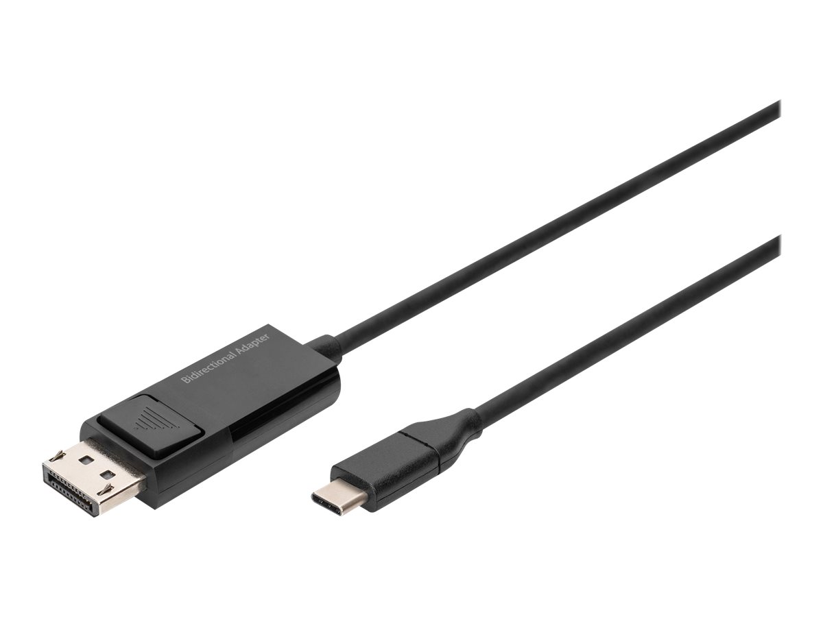 Digitus USB Typ C <=> DisplayPort Bidirektional Adapterkabel