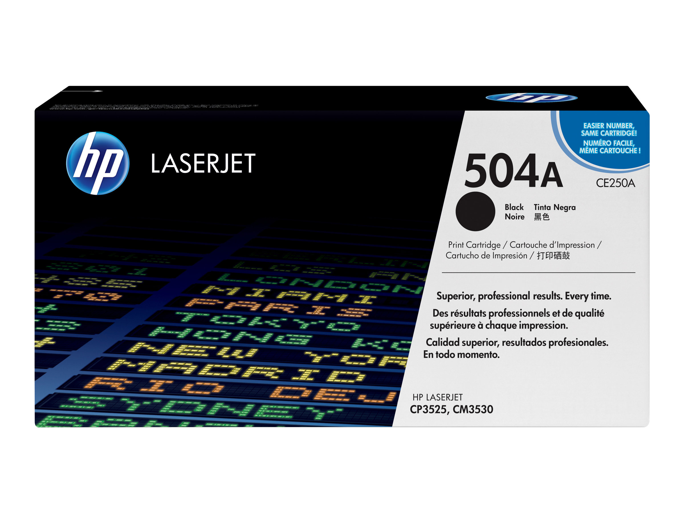 HP 504A (CE250A) schwarz Tonerkartusche