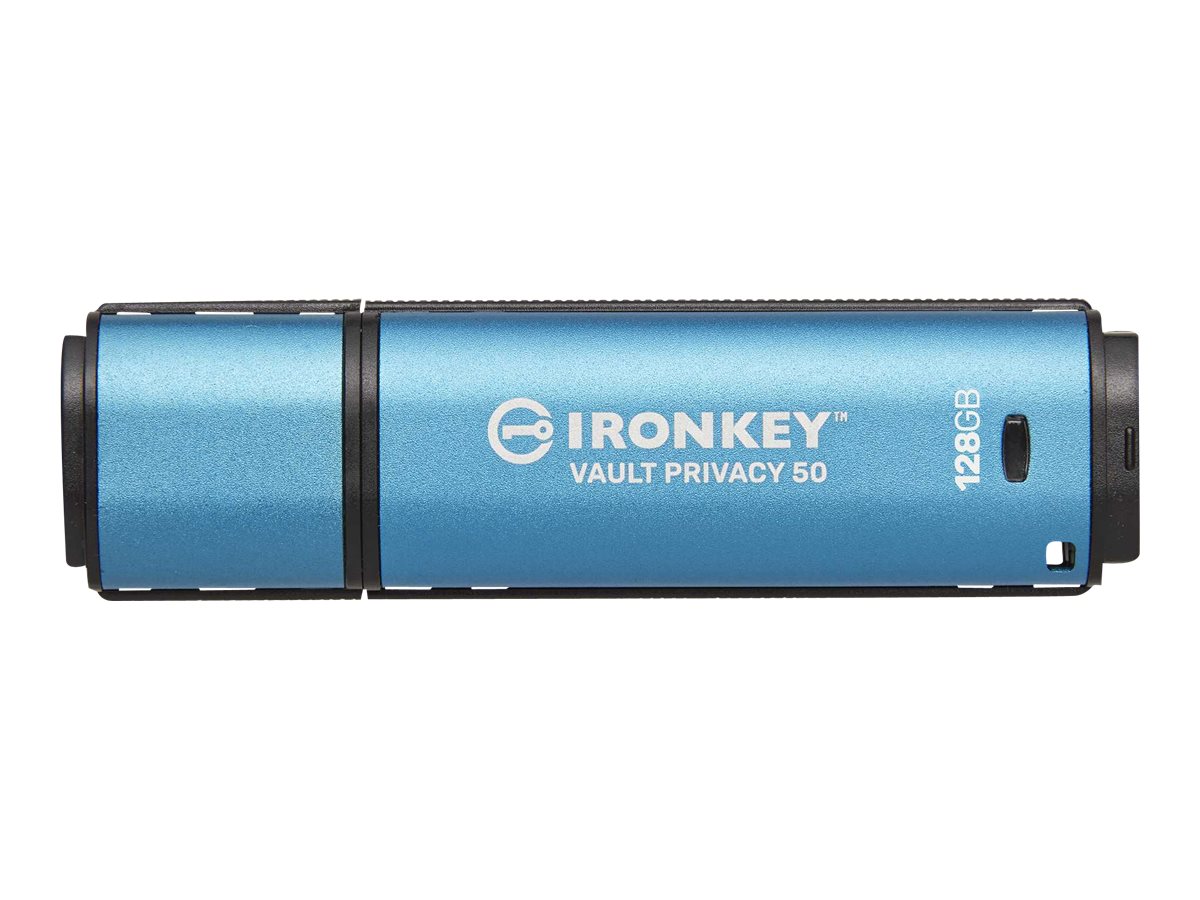 128GB IronKey Vault Privacy 50 USB AES-256 Encrypted FIPS 197