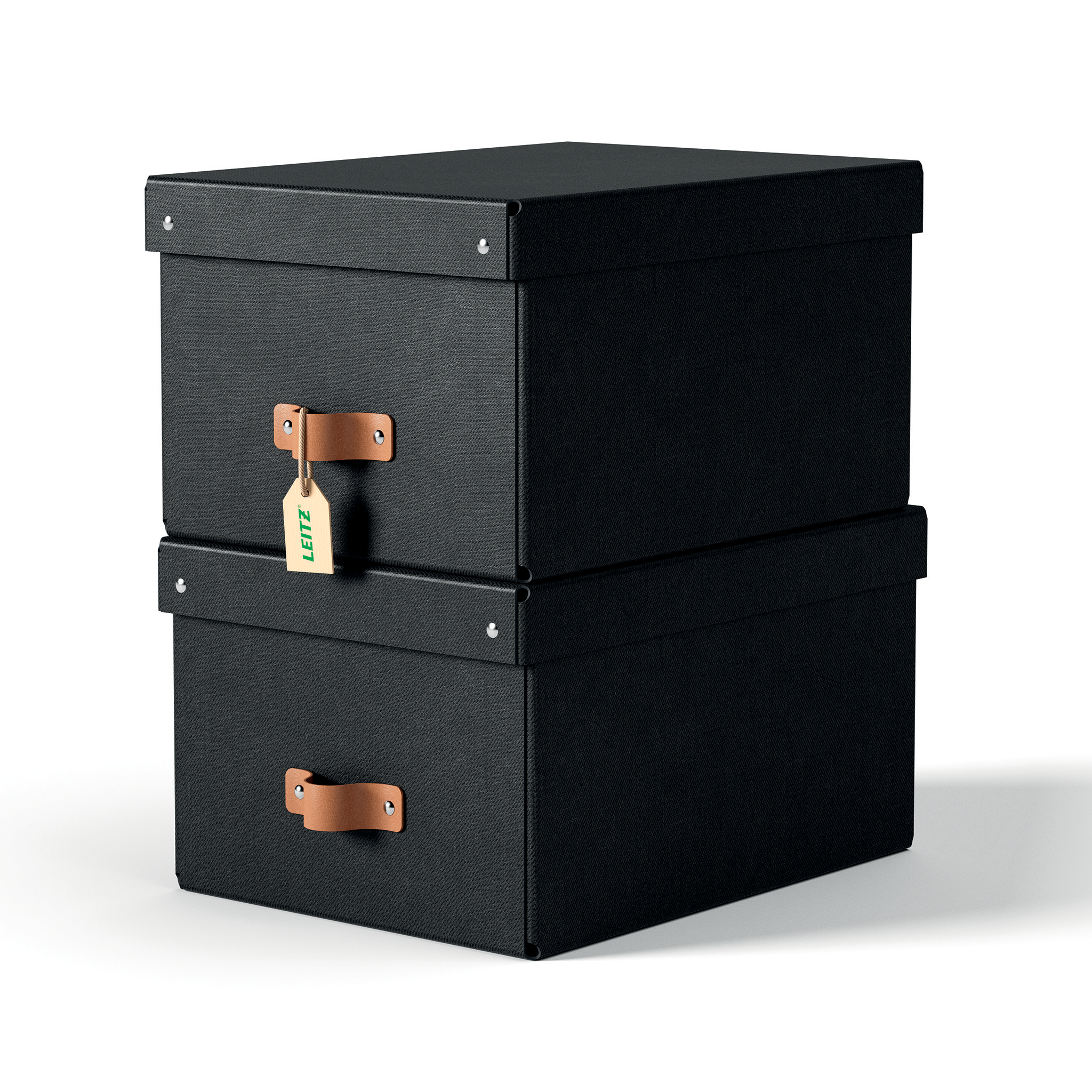 Esselte Leitz Puro Aufbewahrungsbox 17 l schwarz 27×37×20 cm