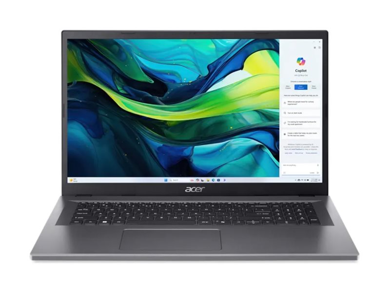 acer Aspire Go 17 AG17-31P-32S4 Notebook 43,9 cm (17,3 Zoll), 8 GB RAM, 512 GB SSD, IntelÂ® Core 3 N355