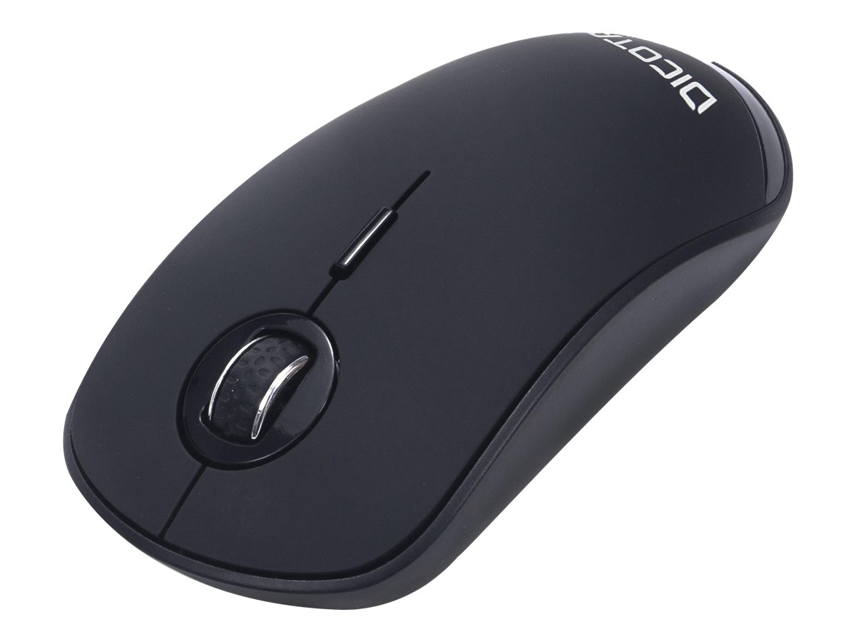 DICOTA SILENT V2 Maus kabellos schwarz