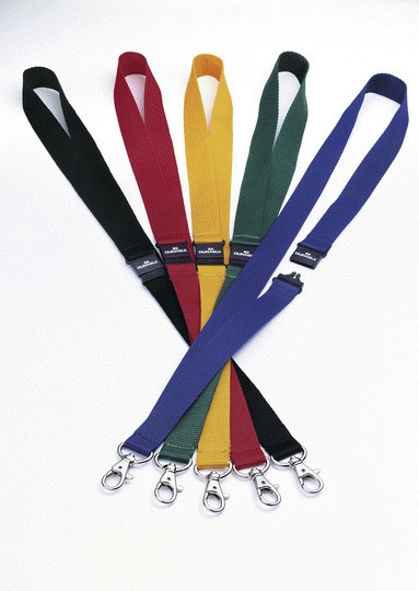 DURABLE Lanyards schwarz 10 St.