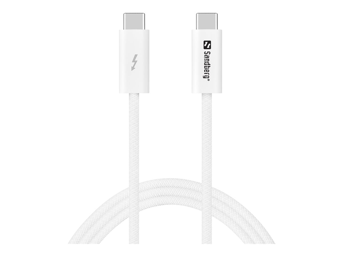 SANDBERG USB-C>C USB4 240W+40Gbps 1M SANDBERG USB-C>C USB4 240W+40Gbps 1M