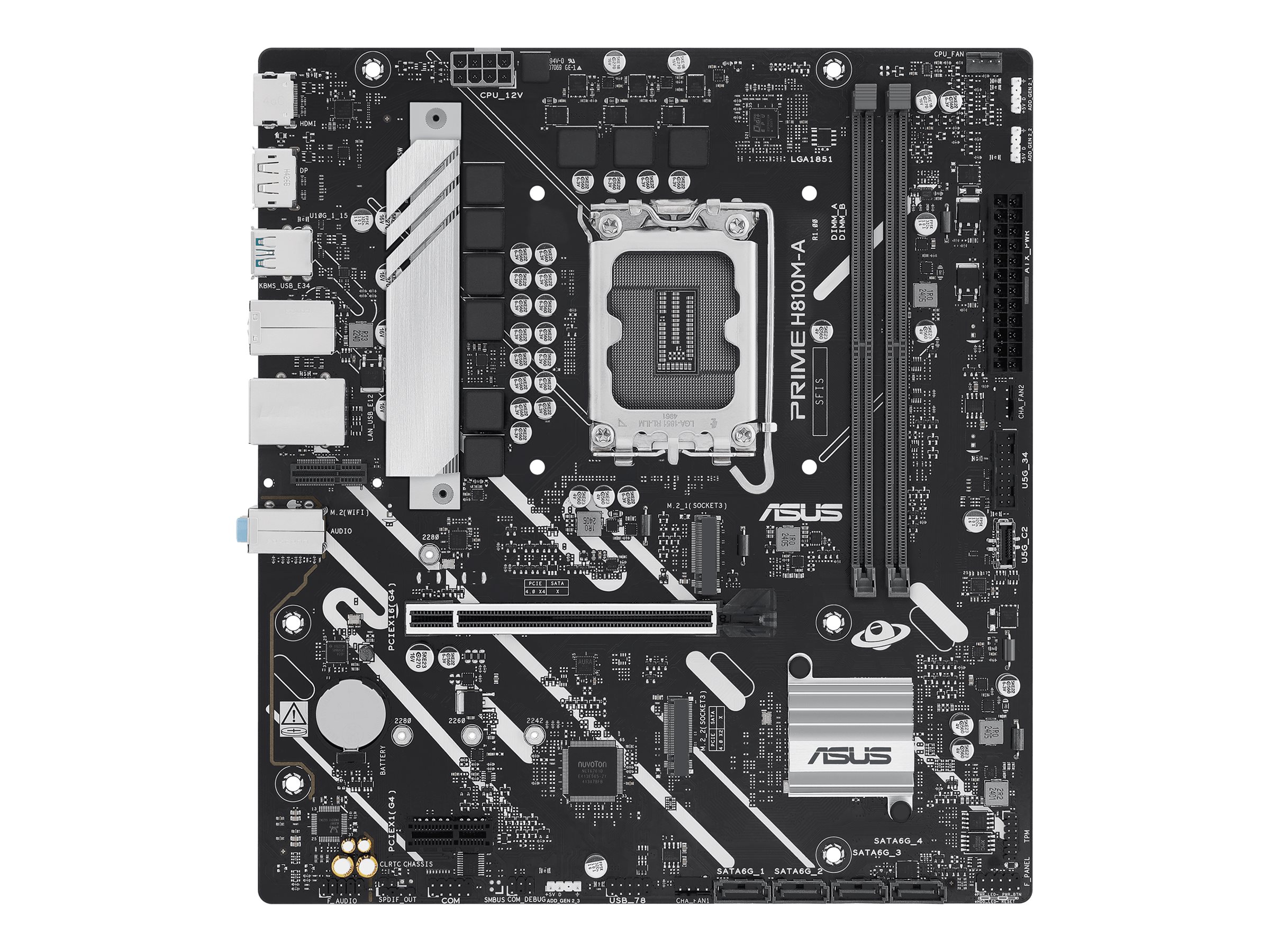 ASUS H810MACSM LGA1851 microATX
