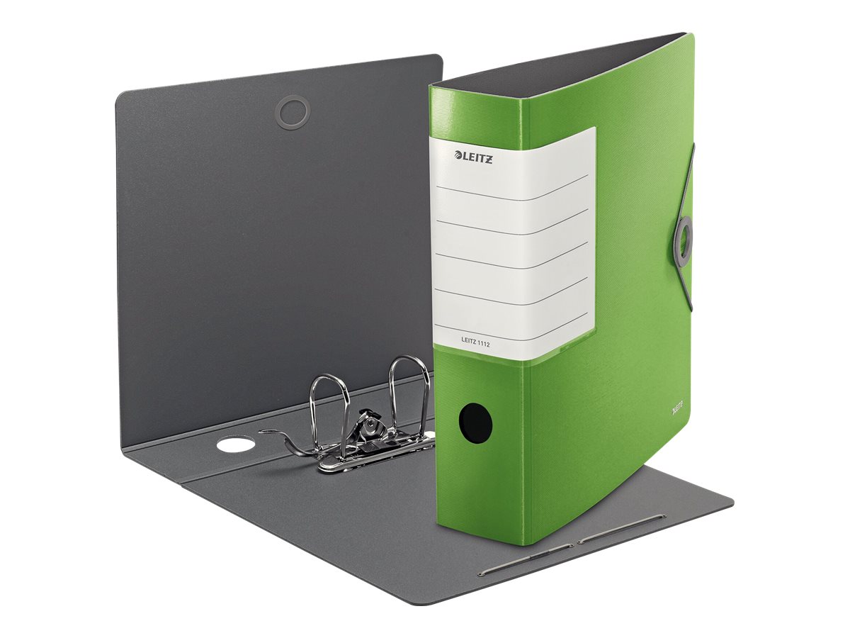 LEITZ Solid 1112 Ordner hellgruen Kunststoff 8,2 cm DIN A4